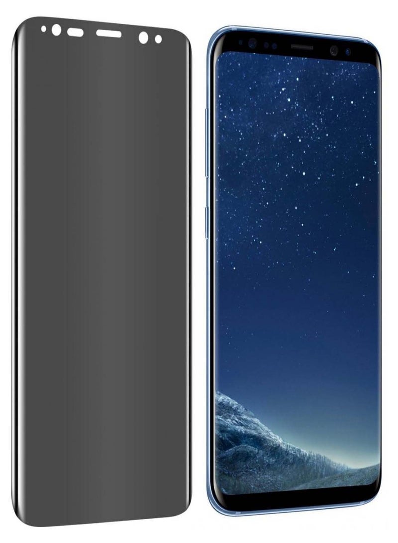 موز لاصقة حماية من الزجاج المقوى لموبايل سامسونج جالاكسي S9 Plus مقاس 6.2 بوصة شفاف - Image 2