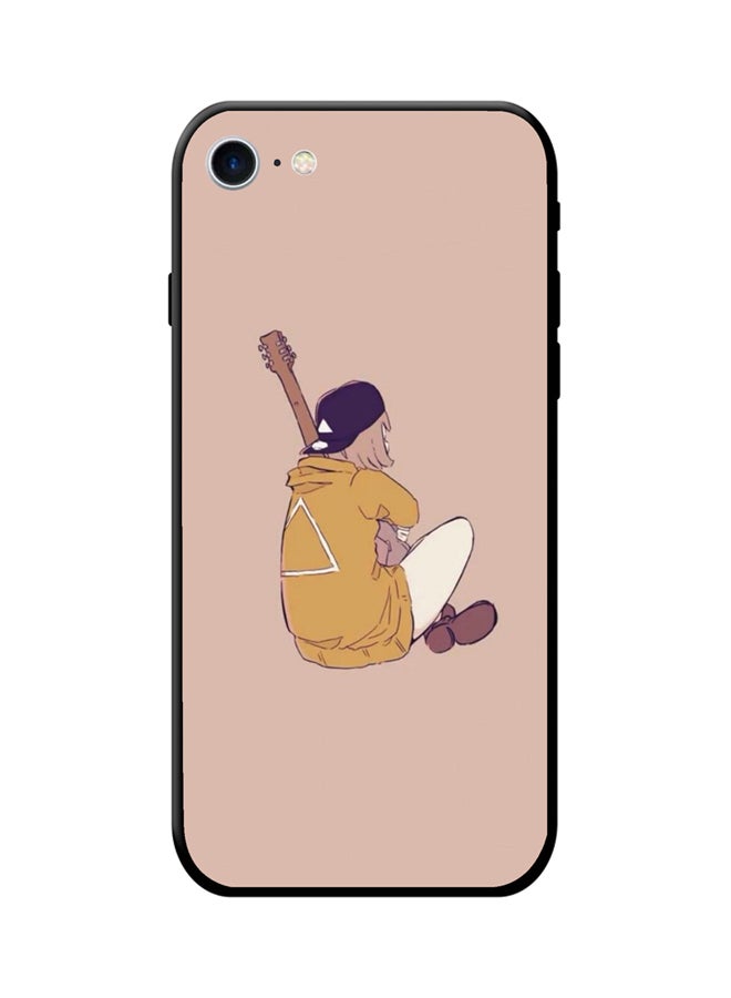 إس واي إن غطاء حماية واق لهاتف أبل آيفون 8 بيج/أصفر