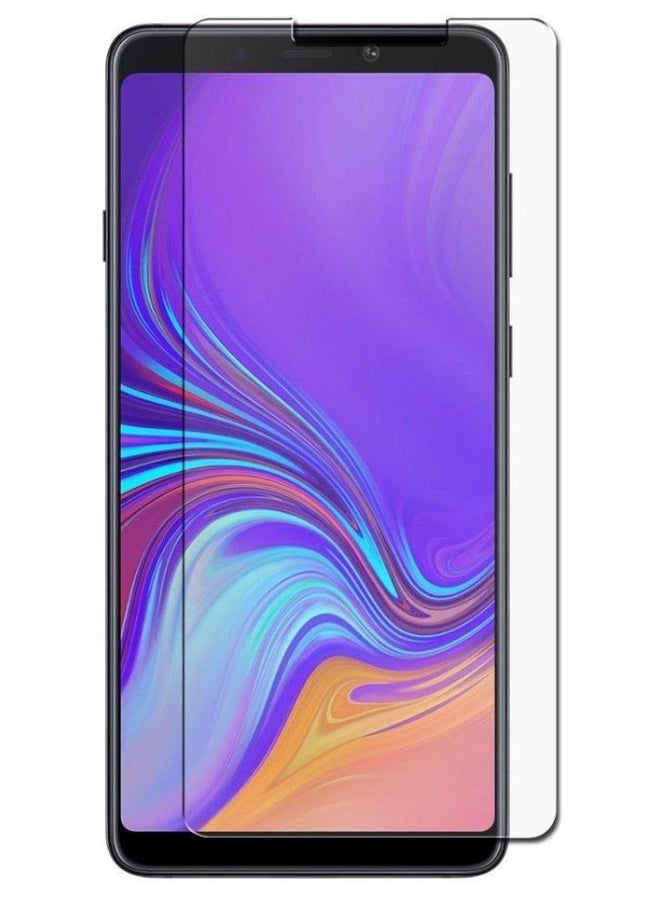 موز لاصقة حماية من الزجاج لموبايل سامسونج جالاكسي آي 9 6.3 بوصة 2018 شفاف - Image 1