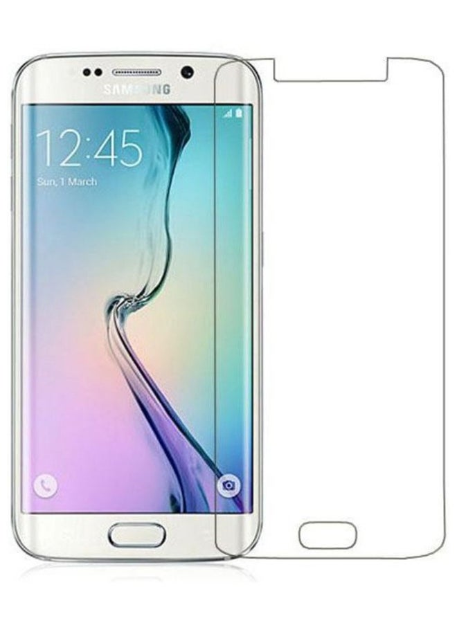 Muzz Tempered Glass Screen Protector For Samsung Galaxy S6 Edge 5.1-Inch Clear