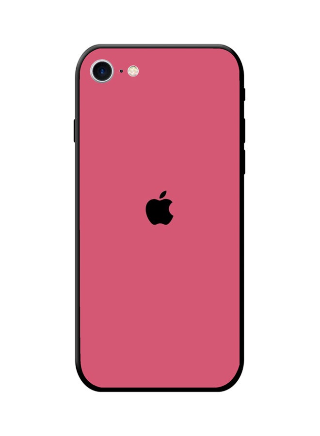 إس واي إن غطاء حماية واق لهاتف أبل آيفون 8 وردي