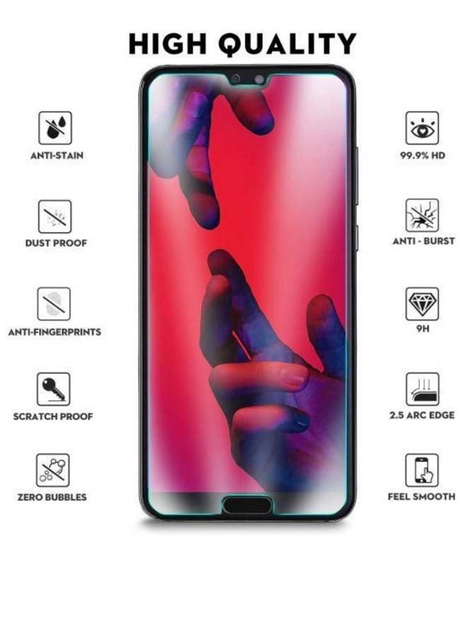 Muzz Tempered Glass Screen Protector For Huawei P20 Pro 6.1-Inch Clear  - Image 3
