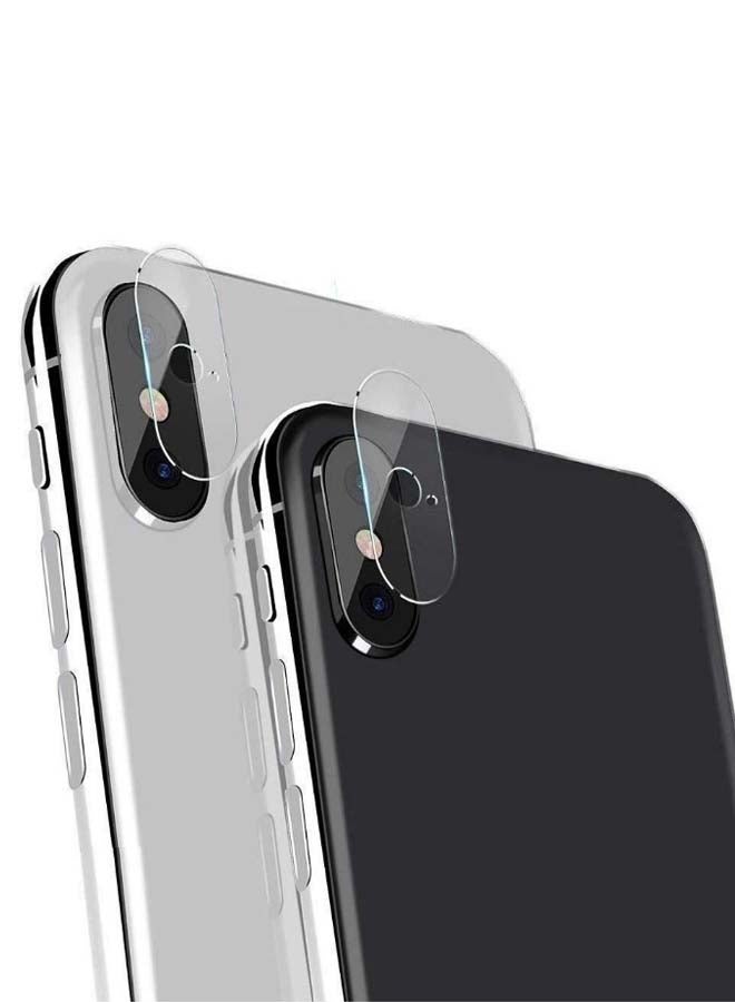 Muzz 2-Piece Rear Back Camera Lens Protector For Apple iPhone Phone X/XS/XS Max Clear - Image 2