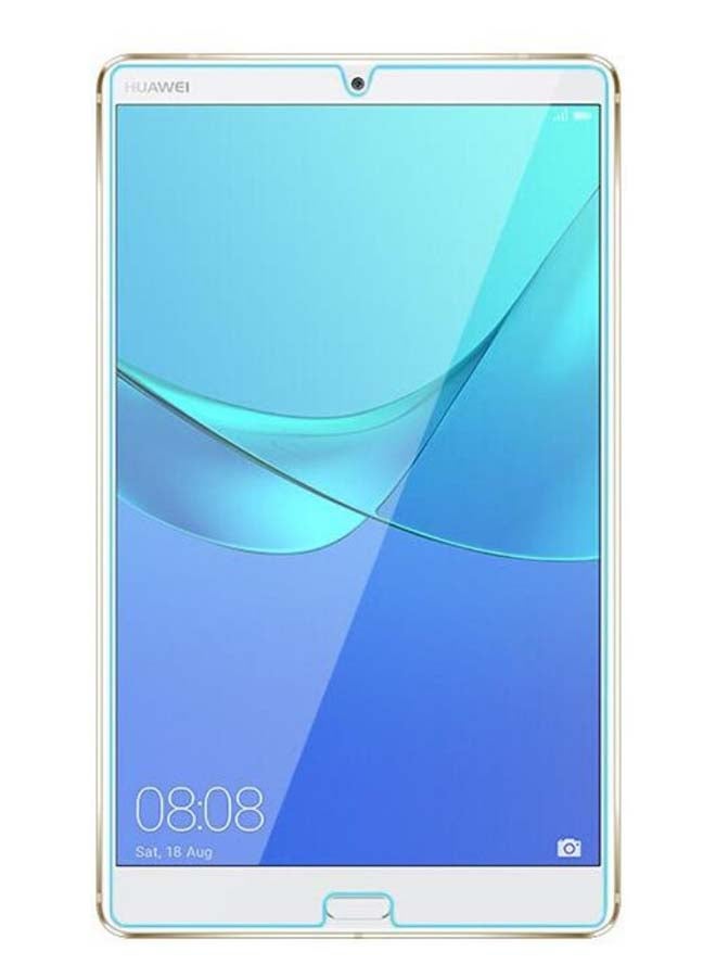 Muzz Tempered Glass Screen Protector For Huawei Media Pad M5 8.4-Inch Clear - Image 4