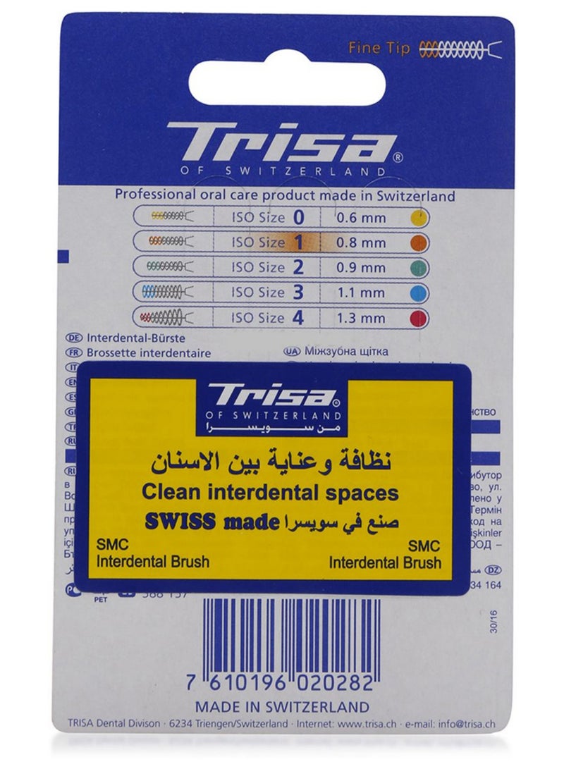 TRISA Interdental Brush Orange/White - Image 2