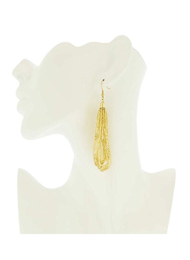 GlassOfVenice 925 Sterling Silver Seed Beaded Earrings - Image 2