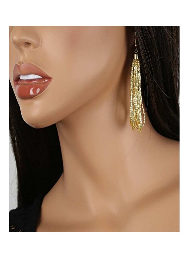 GlassOfVenice 925 Sterling Silver Seed Beaded Earrings - Image 3