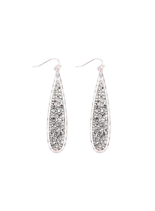 Rhinestone Studded Dangle Earrings - v1553285312/N22539759A_1