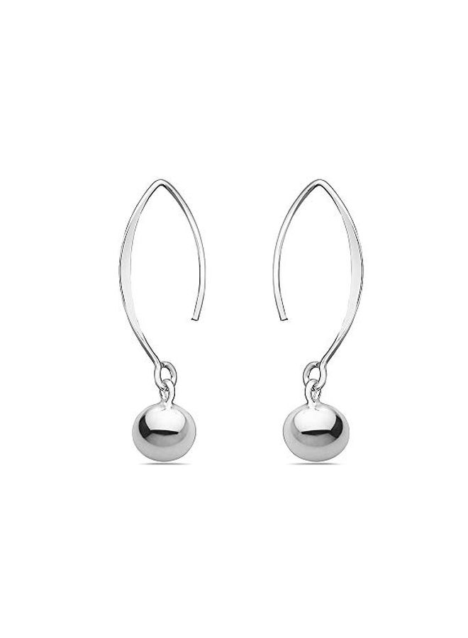 925 Sterling Silver Ball Drop Earrings - v1553285367/N22539825A_4