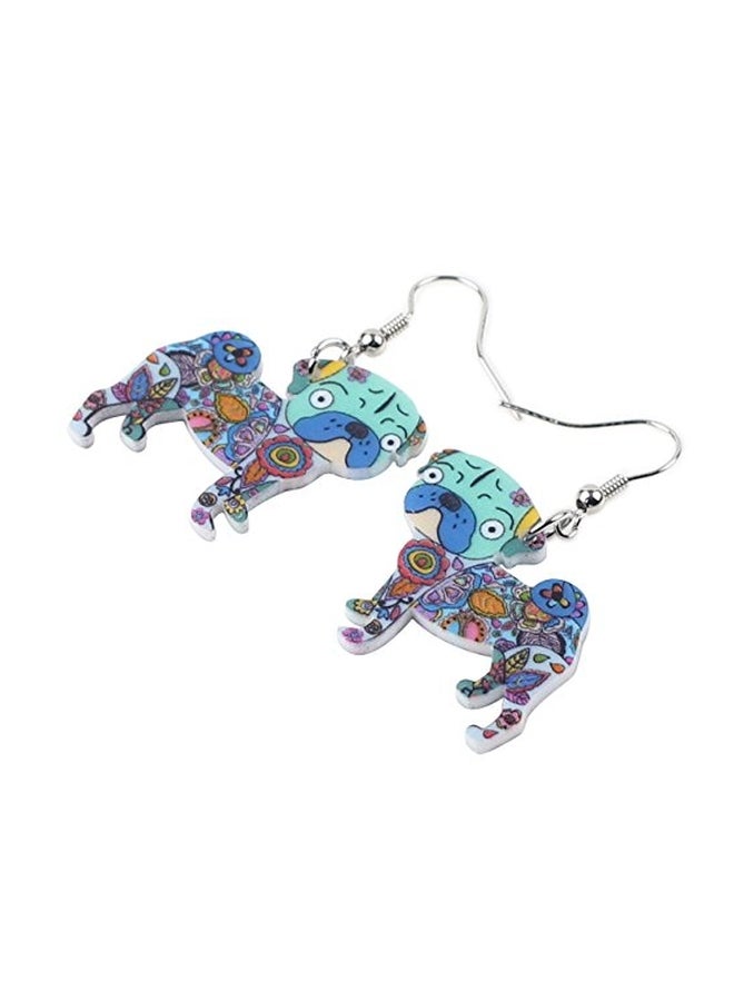 Stainless Steel Pug Dog Fashion Earrings - v1553285425/N22539938A_2