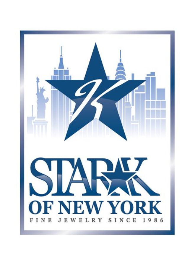 Star K 925 Sterling Silver Aquamarine Studded Earrings - Image 5