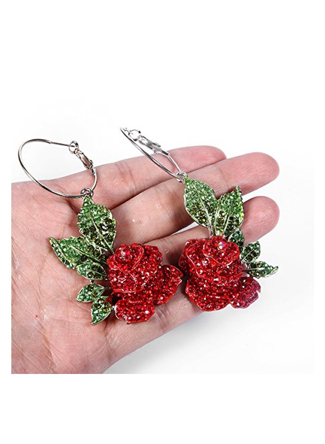 إيفر فيث حلق أذن خطافي مصنوع من سبائك معدنية مرصع بالكريستال - Image 4