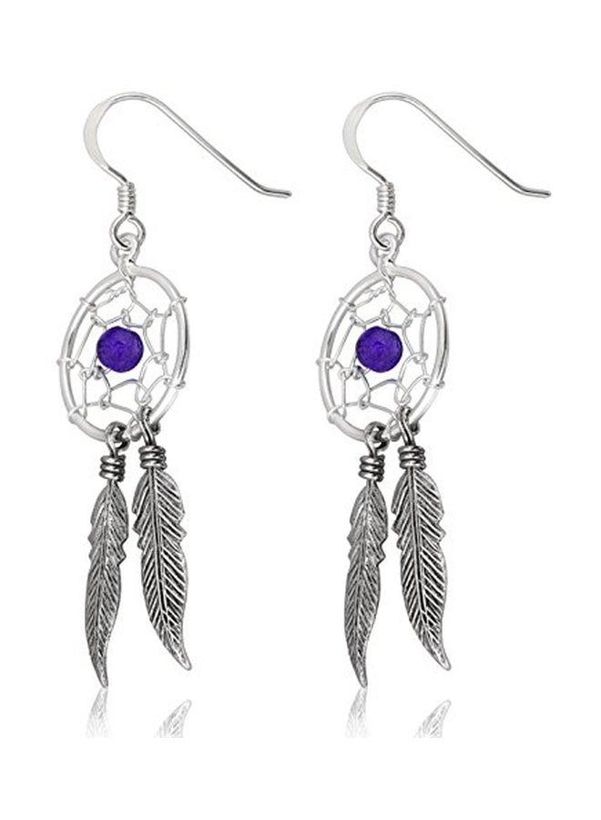 WithLoveSilver 925 Sterling Silver Dream Catcher Earrings  - Image 3