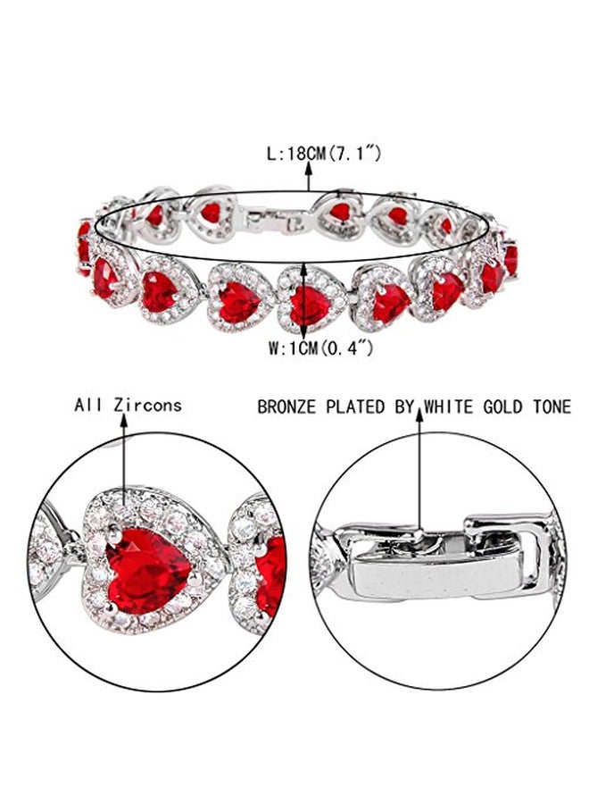 إيفر فيث طقم مجوهرات مرصع بالزكرونيا المكعبة - Image 5