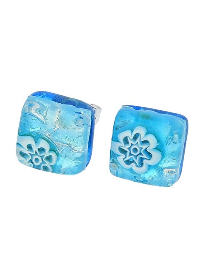 GlassOfVenice Brass Necklace And Earrings Set - Image 2