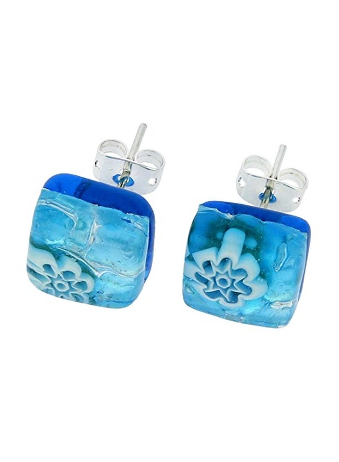 GlassOfVenice Brass Necklace And Earrings Set - Image 3