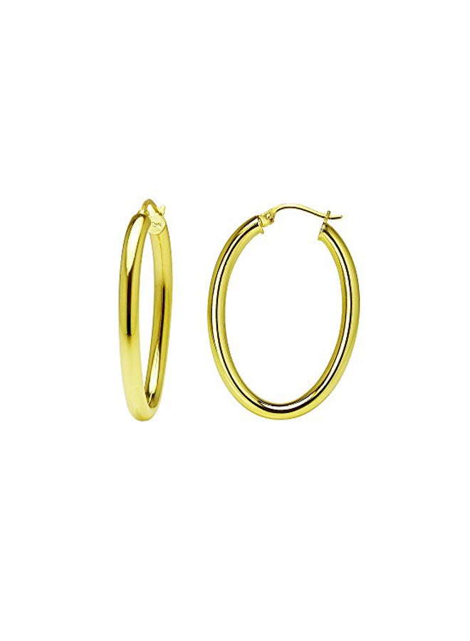 Hoops & Loops Sterling Silver Hoop Earrings - Image 1