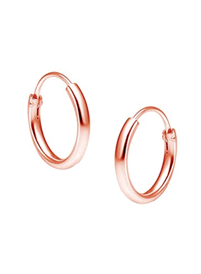 Big Apple Hoops Sterling Silver Hoops  - Image 1