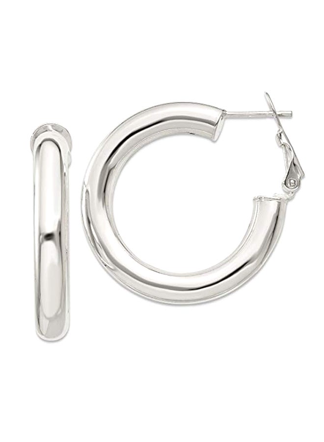 925 Sterling Silver Hoop Earrings - v1553288716/N22544407A_1