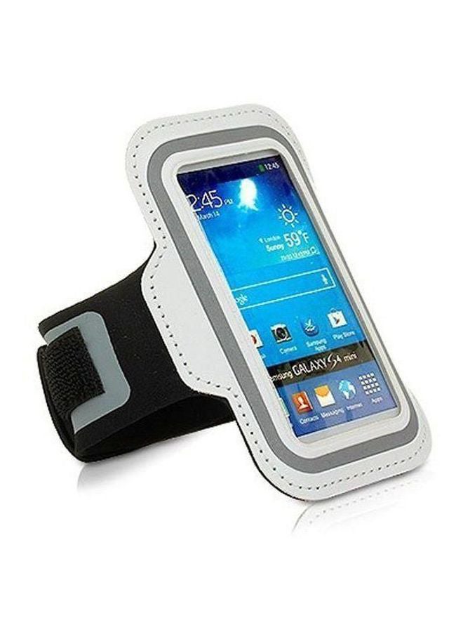 Generic - Armband Case Cover With Key Holder For Apple iPhone 5/5s/ iPod Touch 5th/6th Generation White - Image 1