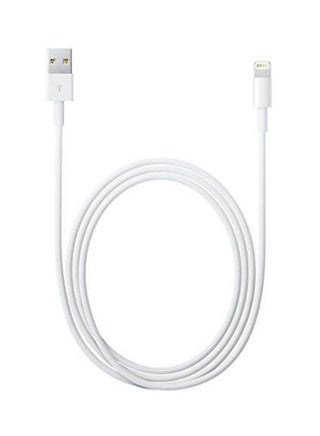 كابل شحن ونقل بيانات بمنفذ USB لأجهزة أبل أبيض - v1553290165/N22464482A_1