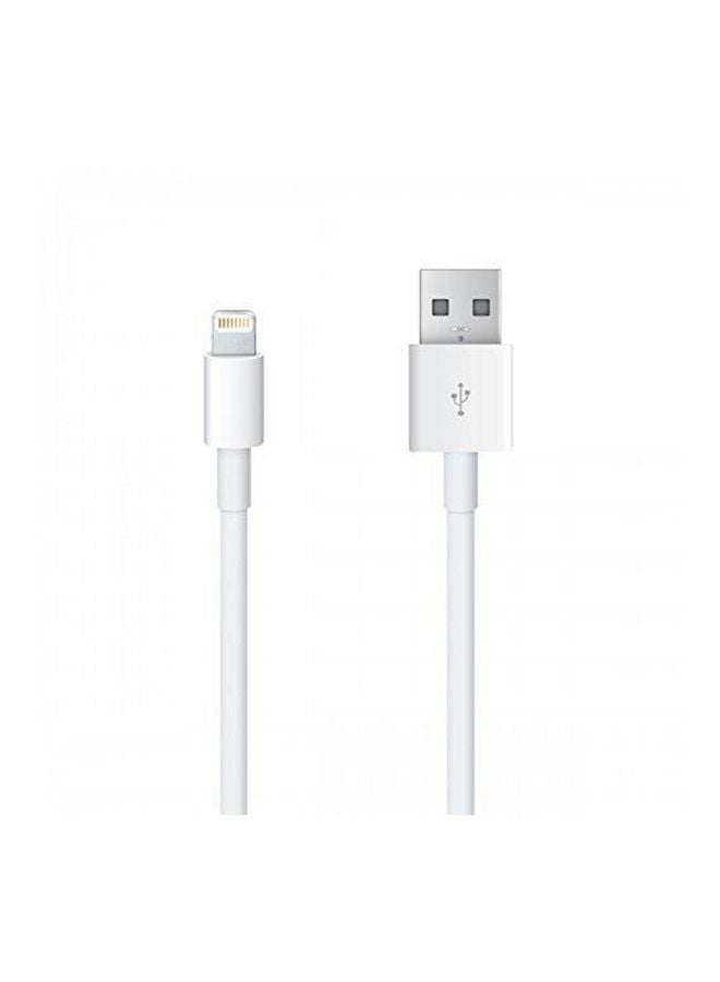 USB Data Sync Charging Cable For Apple Devices White - Image 3