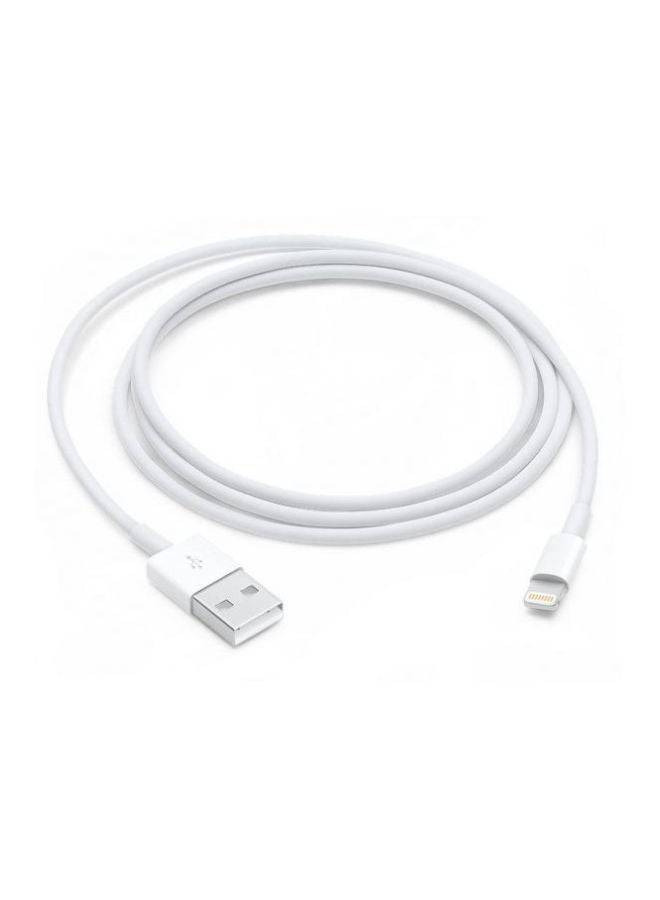 USB Data Sync Charging Cable For Apple Devices White - Image 5