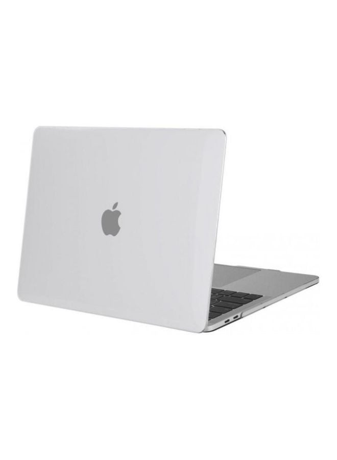 Protective Case Cover With Keyboard Skin For Apple MacBook Pro With And Without Touch Bar 13-Inch (2017, 2016) A1706/A1708 Clear - Image 2
