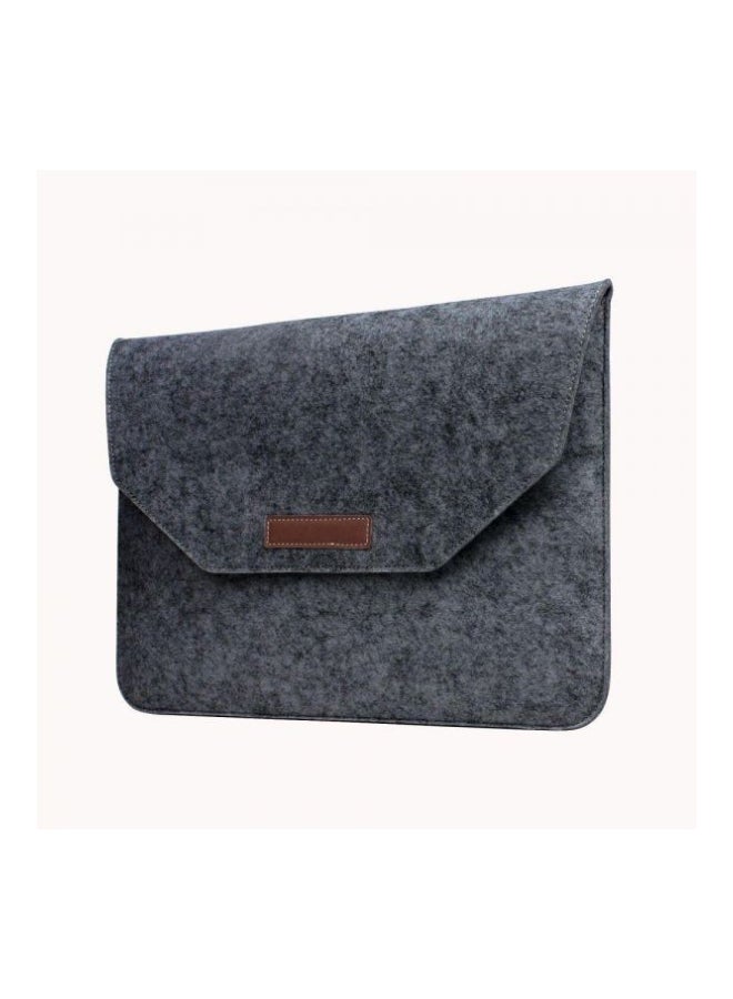 Pouch Cover For Apple MacBook Retina 12-Inch Grey  - Image 2