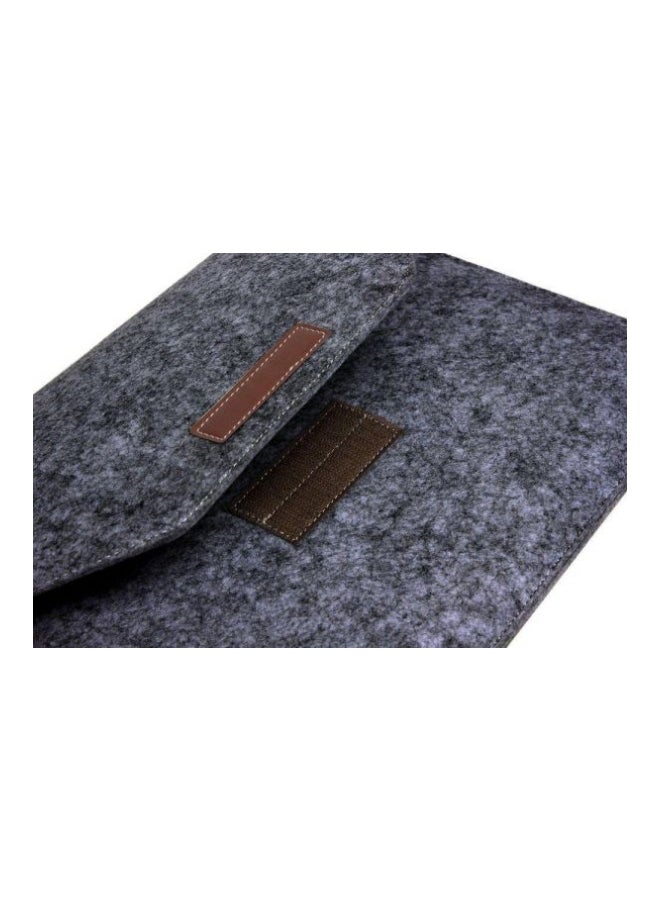 Pouch Cover For Apple MacBook Retina 12-Inch Grey  - Image 5