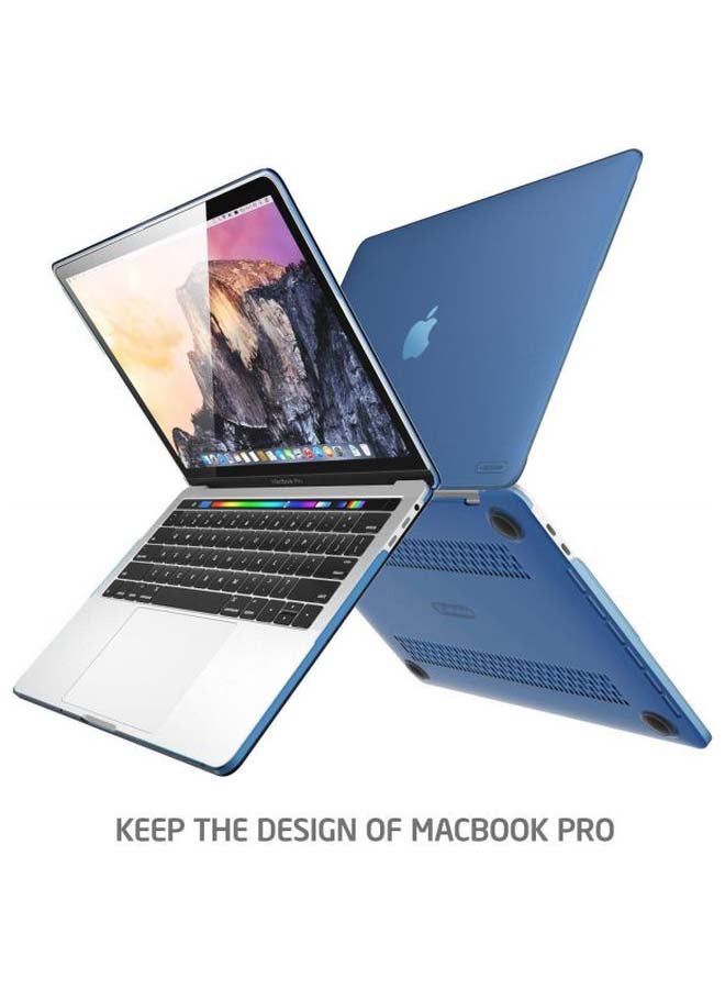 Generic - Hard Shell Case Cover For Apple MacBook Pro 13-Inch Frost Blue - Image 1