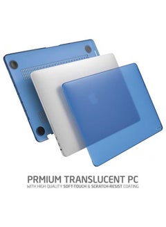 Generic Hard Shell Case Cover For Apple MacBook Pro 13-Inch Frost Blue  - Image 4