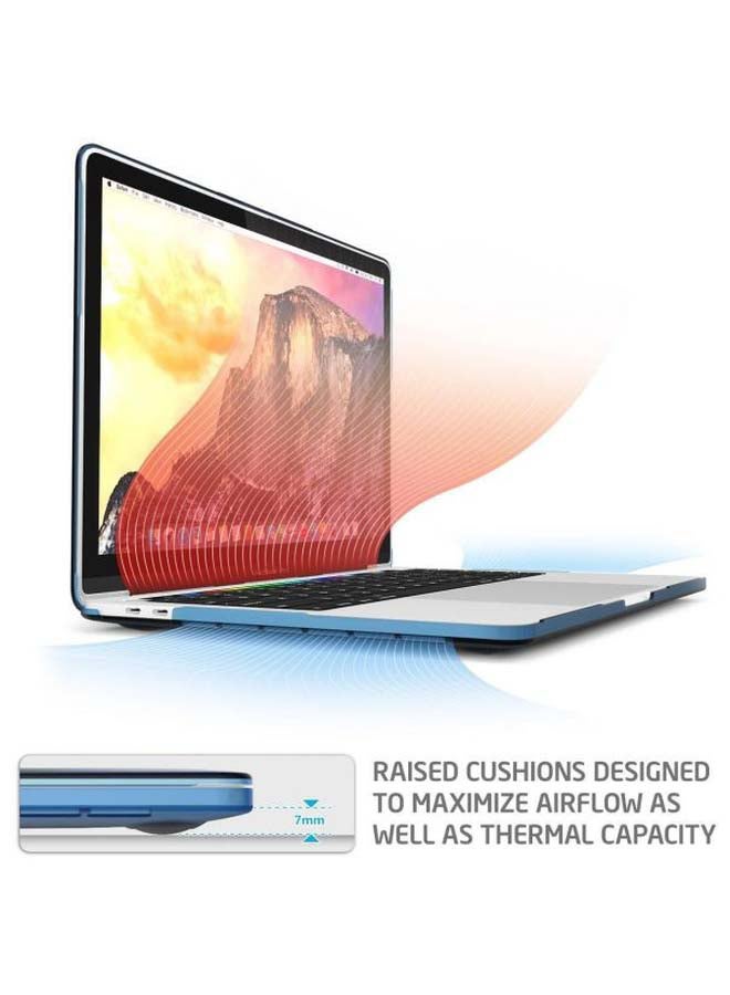 Generic - Hard Shell Case Cover For Apple MacBook Pro 13-Inch Frost Blue - Image 1