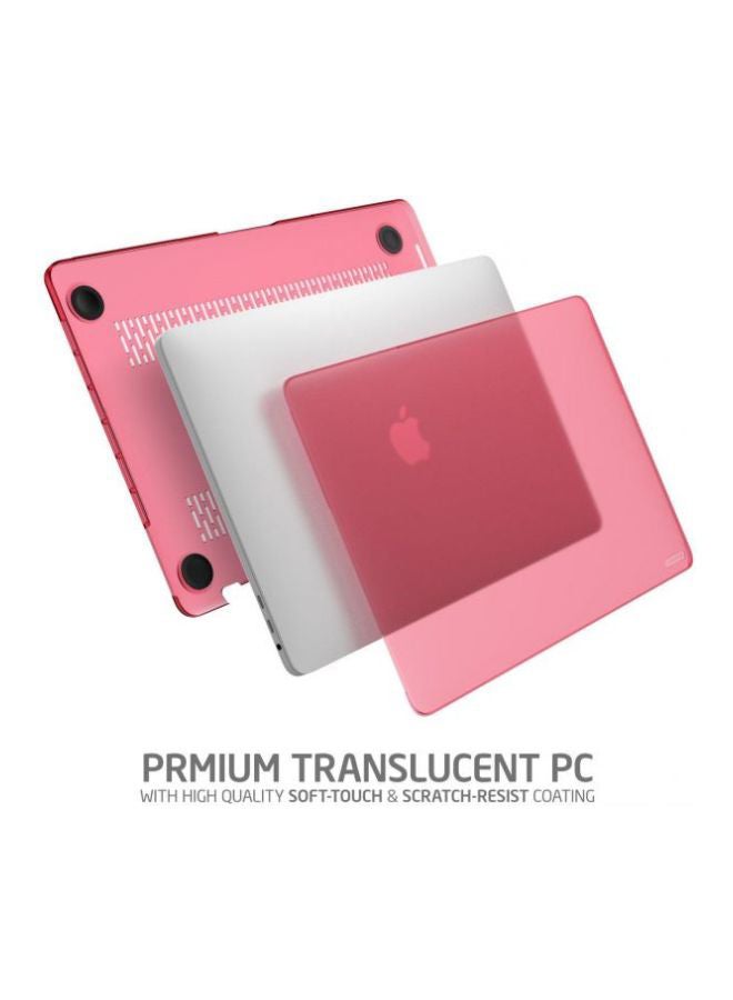 Generic Protective Case Cover For Apple MacBook Pro 13-Inch Frost Pink  - Image 1