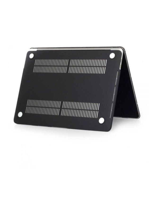 Protective Case Cover With Keyboard Skin For Apple MacBook Pro 13-Inch Black - Image 4