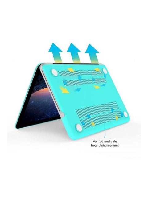 Protective Case Cover With Keyboard Skin For Apple MacBook Retina 13-Inch Blue
