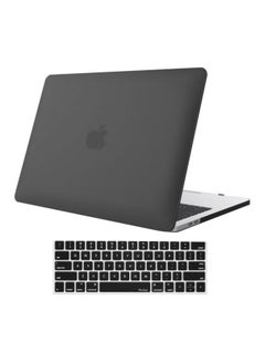 Generic Protective Case Cover And Keyboard Cover For Apple MacBook Pro With Touch Bar 13-Inch A1706 1708 (2017, 2016) Black  - Image 1