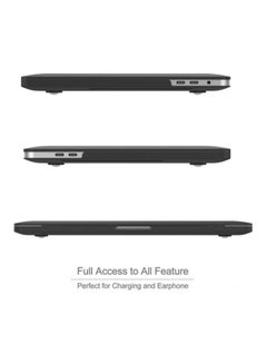 Generic Protective Case Cover And Keyboard Cover For Apple MacBook Pro With Touch Bar 13-Inch A1706 1708 (2017, 2016) Black  - Image 2