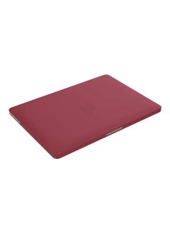 Generic Protective Case Cover With Keyboard Skin For Apple MacBook Pro 13-Inch Wine Red  - Image 1
