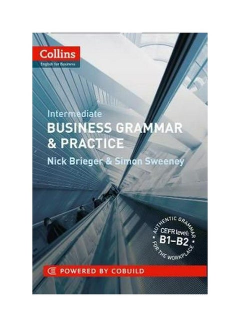كتاب قواعد وتدريبات على الأعمال التجارية مستوى متوسط B1-B2 غلاف ورقي الإنجليزية - 40859