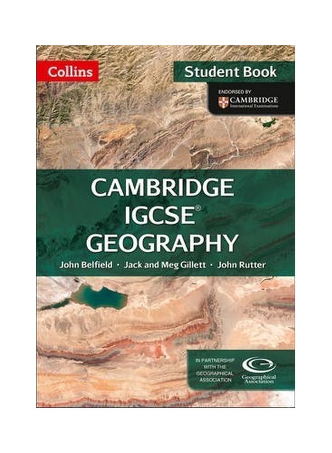 كتاب الطالب في الجغرافيا للشهادة العامة الدولية للتعليم الثانوي لجامعة كامبريدج غلاف ورقي الإنجليزية - 41974 