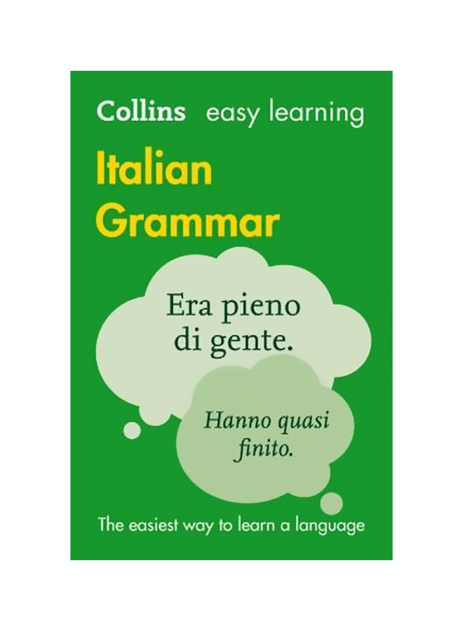 Easy Learning Italian Grammar paperback italian - 1-Jul-16