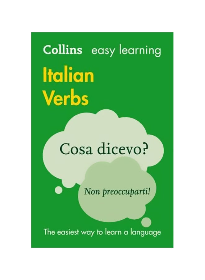 Collins Easy Learning Italian Verbs Paperback English by Collins Dictionaries - 42552