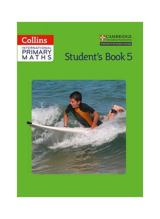 كتاب المرحلة الابتدائية بالمدارس الدولية في الرياضيات من كولينز: كتاب الطالب 5 paperback english - 1-Dec-16