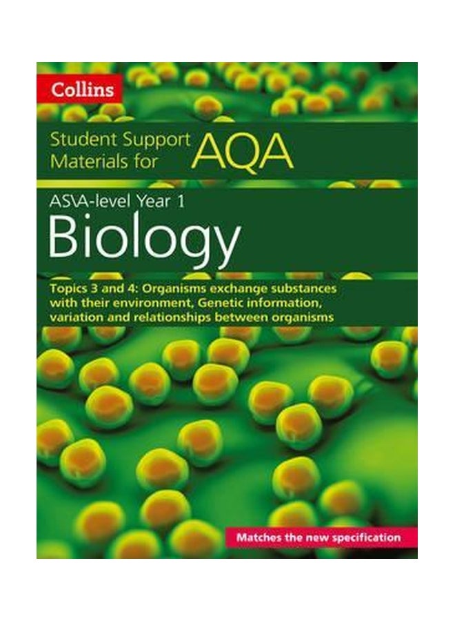 ASA Level Year 1 Biology paperback english - 7-Jul-16