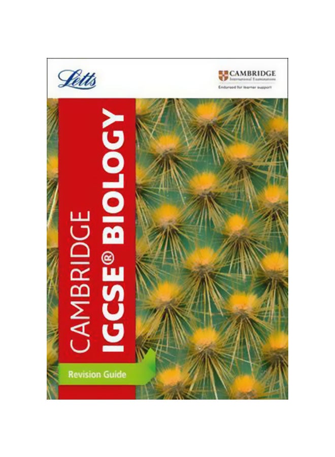 Cambridge Igcse Biology Revision Guide Paperback English by Letts Cambridge IGCSE - 42917 