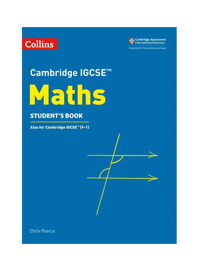 null - Cambridge IGCSE Maths Student's Book Paperback English by Chris Pearce - 43282 - Image 1