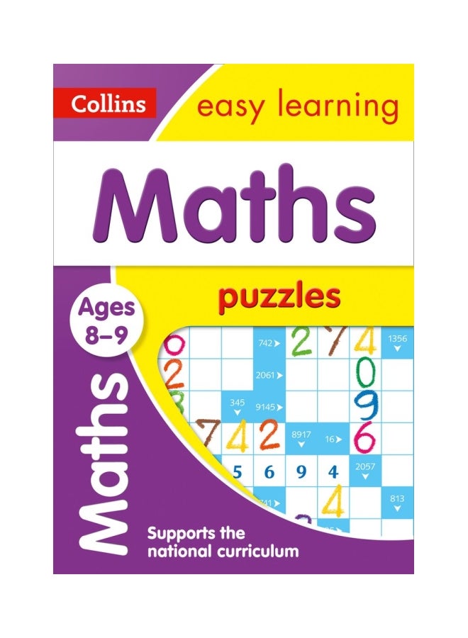 Maths Puzzles Ages 8-9 paperback english - 43221
