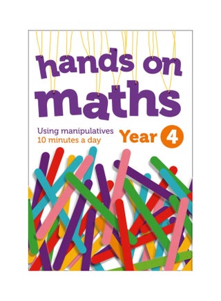 Year 4 Hands-On Maths: Using Manipulatives 10 Minutes a Day paperback english - 43191 - v1553305379/N22523677A_1