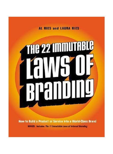 The 22 Immutable Laws Of Branding: How To Build A Product Or Service Into A World-Class Brand Paperback English by Al Ries - 40622
